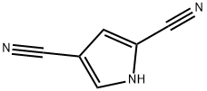 Pyrrole-2,4-dicarbonitrile 结构式