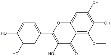 万寿菊素 结构式