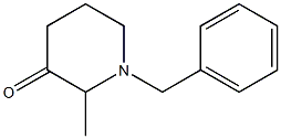 1-苄基-2-甲基哌啶-3-酮 结构式