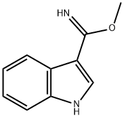 1H-Indole-3-carboximidic acid methyl ester 结构式