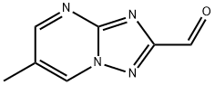 6-甲基-[1,2,4]三唑并[1,5-A]嘧啶-2-甲醛 结构式