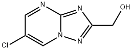 (6-chloro-[1,2,4]triazolo[1,5-a]pyrimidin-2-yl)methanol 结构式