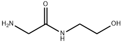 2-AMINO-N-(2-HYDROXYETHYL)ACETAMIDE 结构式