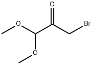 3-溴-1,1-二甲氧基-2-丙烷酮 结构式