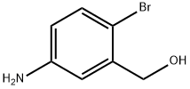 2-溴-5-氨基苯甲醇 结构式