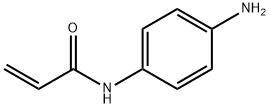 N-(4-氨基苯基)丙烯酰胺 结构式