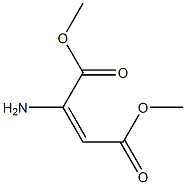 2-氨基马来酸二甲酯 结构式