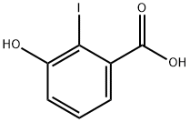 3-羟基-2-碘苯甲酸 结构式