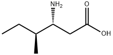 L-BETA-高异亮氨酸盐酸盐 结构式