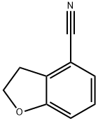 2,3-dihydrobenzofuran-4-carbonitrile 结构式