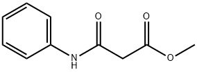 methyl 2-(N-phenylaminocarbonyl)acetate 结构式