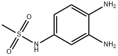 N-(3,4-二氨基苯基)甲磺酰胺 结构式
