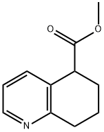 methyl 5,6,7,8-tetrahydroquinoline-5-carboxylate 结构式