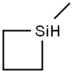 1-甲基硅杂环丁烷 结构式