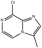 8-chloro-3-methylImidazo[1,2-a]pyrazine 结构式