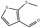 2-(甲硫基)噻吩-3-甲醛 结构式