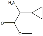 氨基 - 环丙基乙酸甲酯 结构式