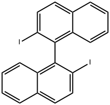 2,2'-二碘-1,1'-联萘 结构式