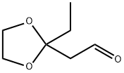 2-(2-Ethyl-1,3-dioxolan-2-yl)acetaldehyde 结构式