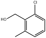 (2-氯-6-甲基苯基)甲醇 结构式