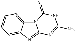 2-Aminobenzo[4,5]imidazo[1,2-a][1,3,5]triazine-4(3H)-thione 结构式