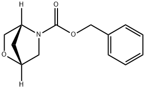 (1R,4R)-benzyl 2-oxa-5-azabicyclo[2.2.1]heptane-5-carboxylate 结构式
