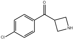 3-Azetidinyl(4-chlorophenyl)methanone HCl 结构式