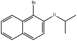 1-溴-2-(丙-2-基氧基)萘 结构式