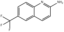 6-(三氟甲基)喹啉-2-胺 结构式