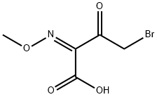 (Z)-4-溴-3-氧代-2-甲氧基亚胺丁酸 结构式