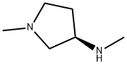 (3R)-N,1-dimethylpyrrolidin-3-amine 结构式