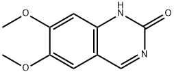 6,7-二甲氧基喹唑啉-2-酮 结构式