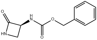 苄基(S)-(2-氧杂氮杂-3-基)氨基甲酸酯 结构式