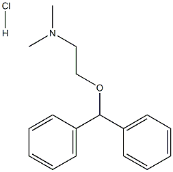盐酸苯海拉明 结构式