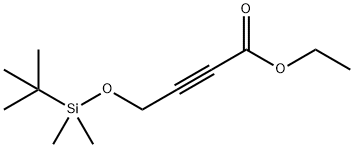 ethyl 4-((tert-butyldimethylsilyl)oxy)but-2-ynoate 结构式