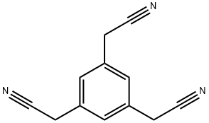 ( 苯-1,3,5-三酰基)三乙腈 结构式