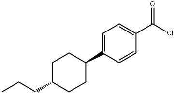 4-(4-丙基环己基)苯甲酰氯 结构式