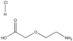 (2-胺乙氧基)乙酸盐酸盐 结构式