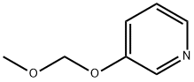 3-(甲氧基甲氧基)吡啶 结构式