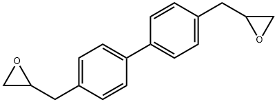 4,4'-bis(oxiran-2-ylmethyl)-1,1'-biphenyl 结构式