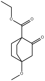 ethyl 4-methoxy-2-oxobicyclo[2.2.2]octane-1-carboxylate 结构式