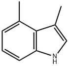 3,4-DIMETHYL-1H-INDOLE 结构式