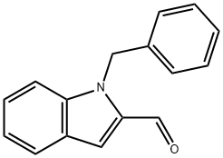 1-benzyl-1H-indole-2-carbaldehyde 结构式