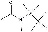 N-甲基-N-(二甲基叔丁基硅基)乙酰胺 结构式