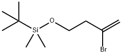 ((3-溴-3-烯-1-基)氧)(叔丁基)二甲基硅烷 结构式