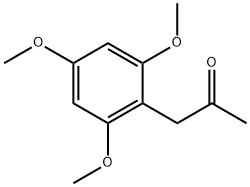 1-(2,4,6-三甲氧基苯基)-2-丙酮 结构式