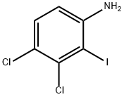3,4-DICHLORO-2-IODOANILINE锛圵S201533锛,WUXI APPTEC" 结构式