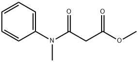 methyl 3-(N-methyl-N-phenylamino)-3-oxopropanoate 结构式