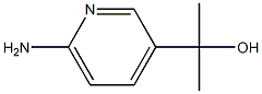 6-氨基-ALPHA,ALPHA-二甲基-3-吡啶甲醇 结构式