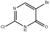 5-bromo-2-chloro-4(3H)-Pyrimidinone 结构式